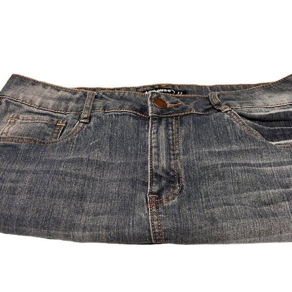 Dollhouse Women Short Skirt Color Wash Denim Size 11 Sku 1027 - Picture 9 of 10